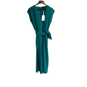 NWT *Alex Marie* Kacie Blue/Green Jumpsuit